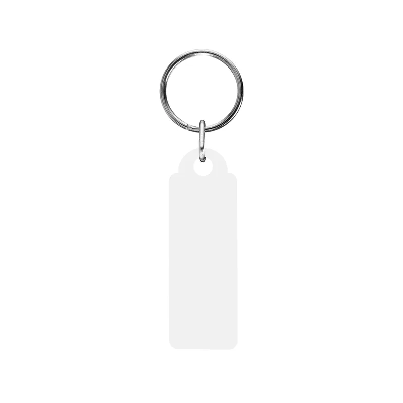 Full Color Wood Key Tag - 3" view 3