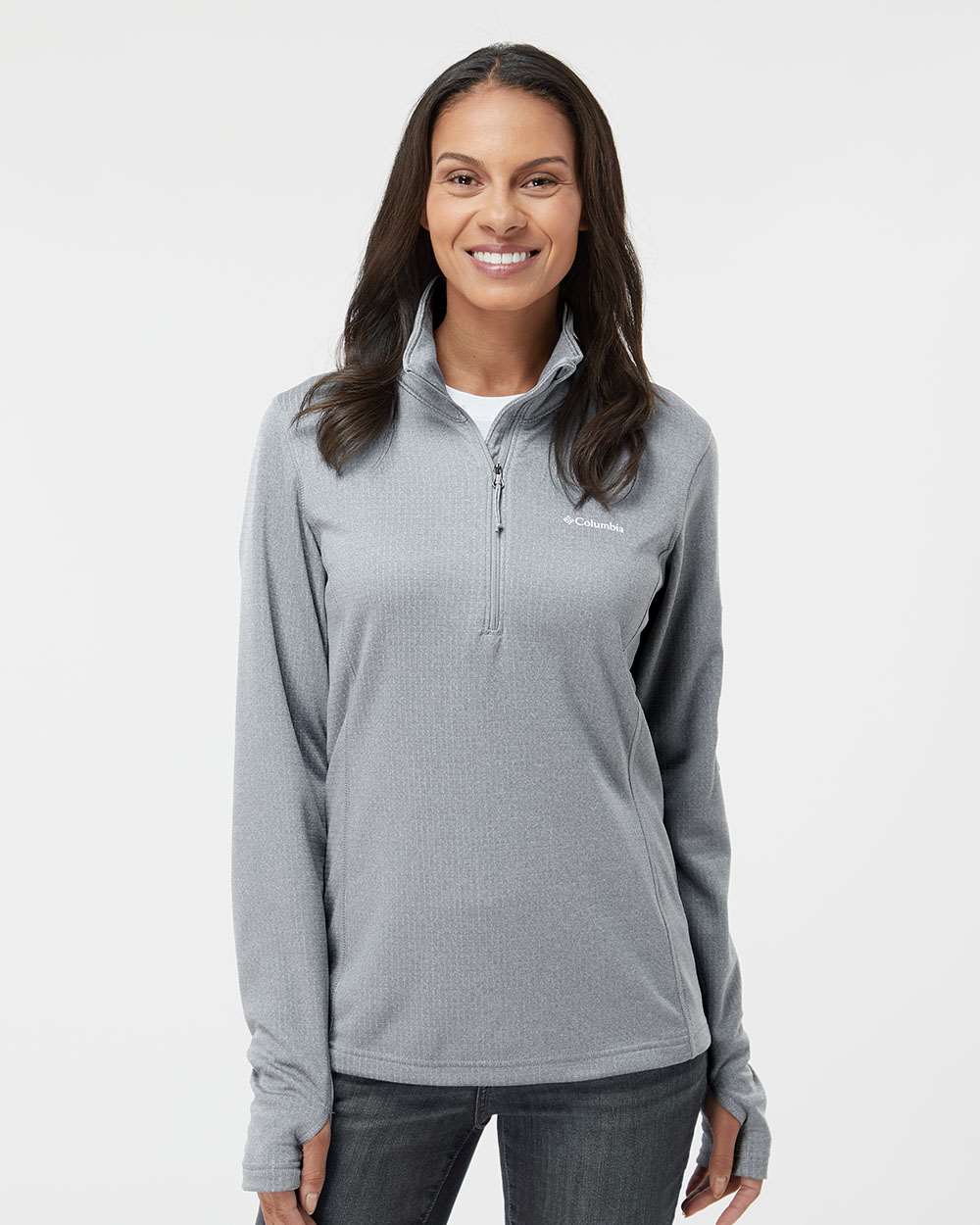 Columbia Women's Park View™ Grid Fleece Half-Zip view 2