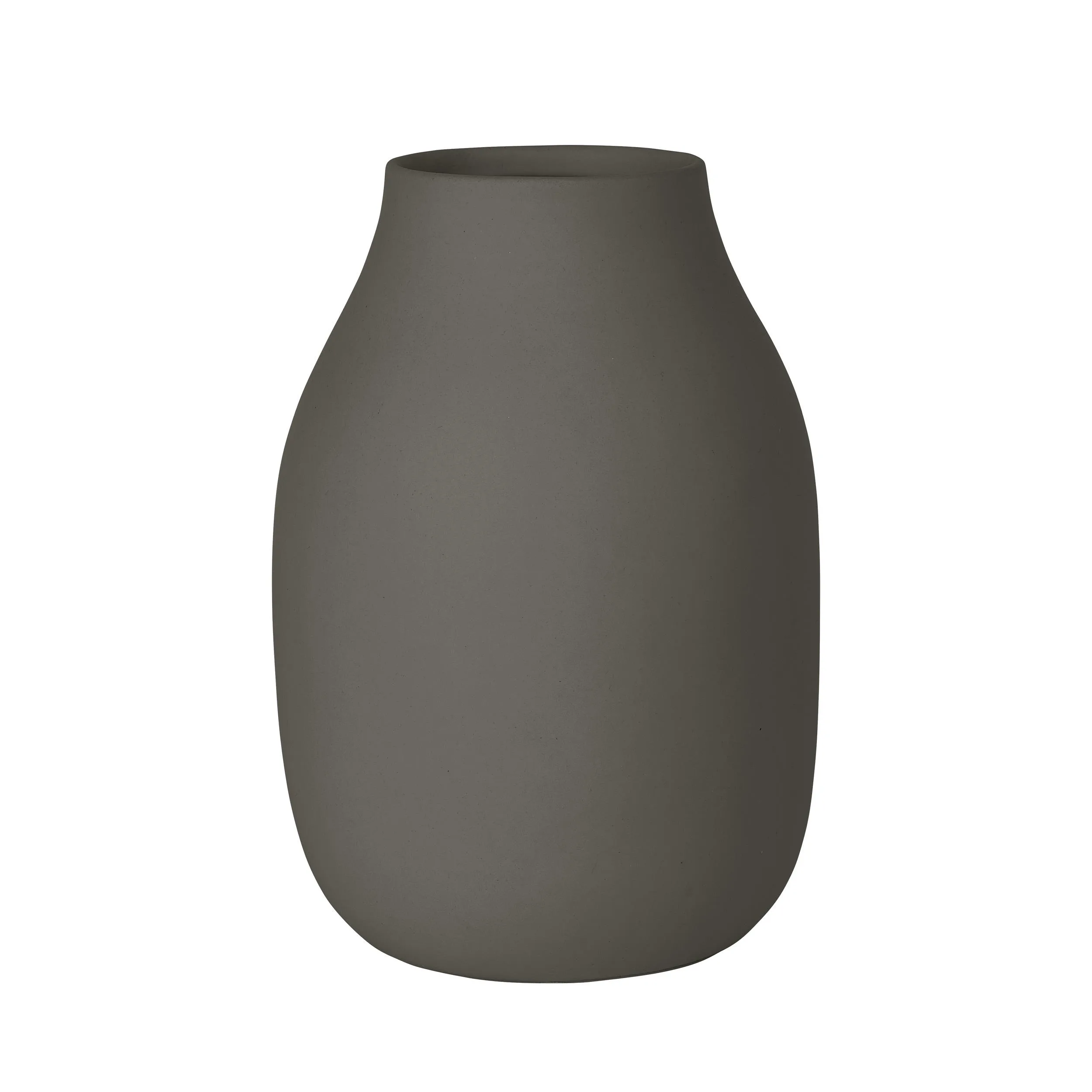 Blomus Colora Porcelain Vase 6 X 4 - Steel Gray