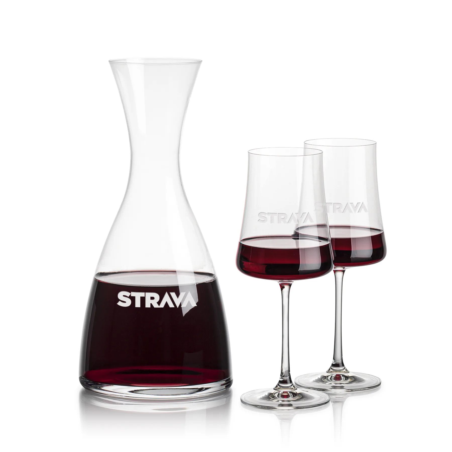 Stemmed Set, Dakota Wine Set, Carafe & 2 Wine