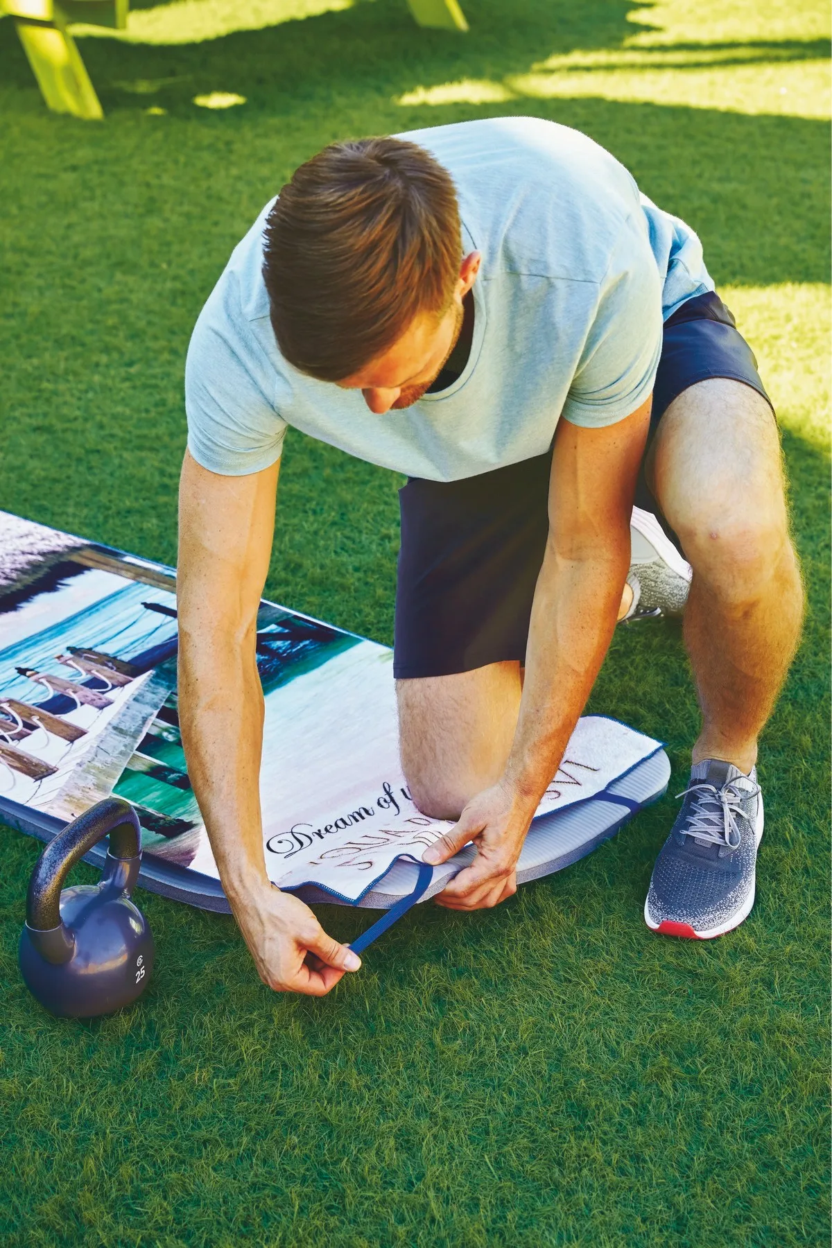Fitness Mat Towel view 3