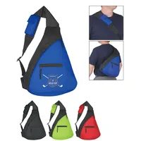 Budget Sling Backpack — Black