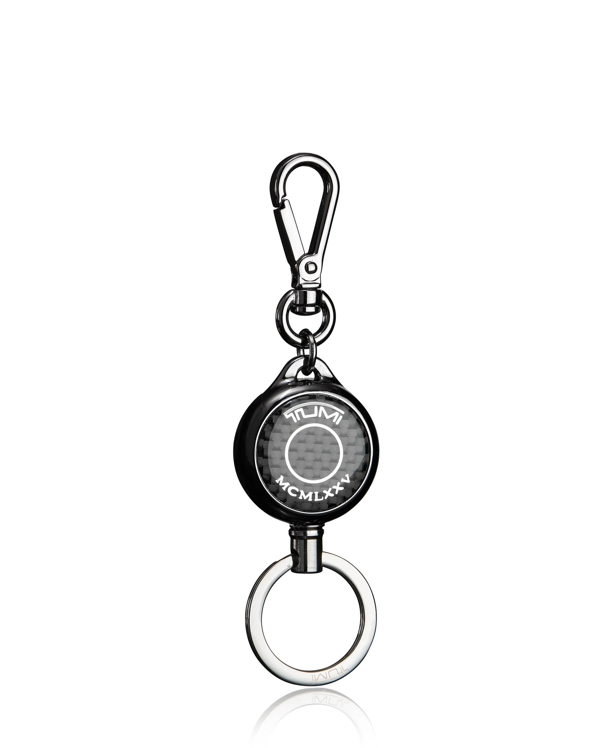 Tumi Key Fobs Retractable Key Fob - Carbon