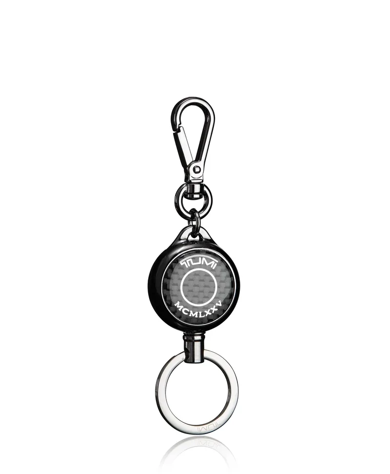Tumi Key Fobs Retractable Key Fob - Carbon