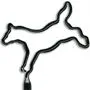 Horse Bucking Inkbend Standard, Bent Pen
