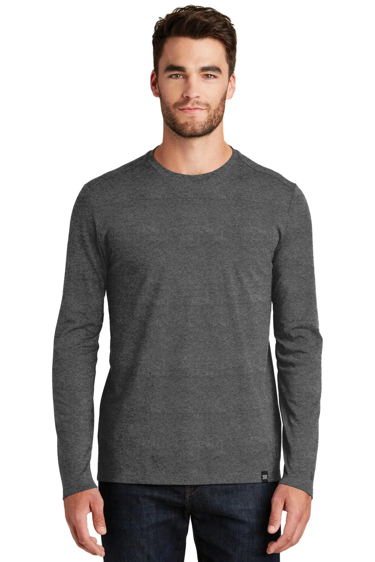 New Era ® Heritage Blend Long Sleeve Crew Tee.