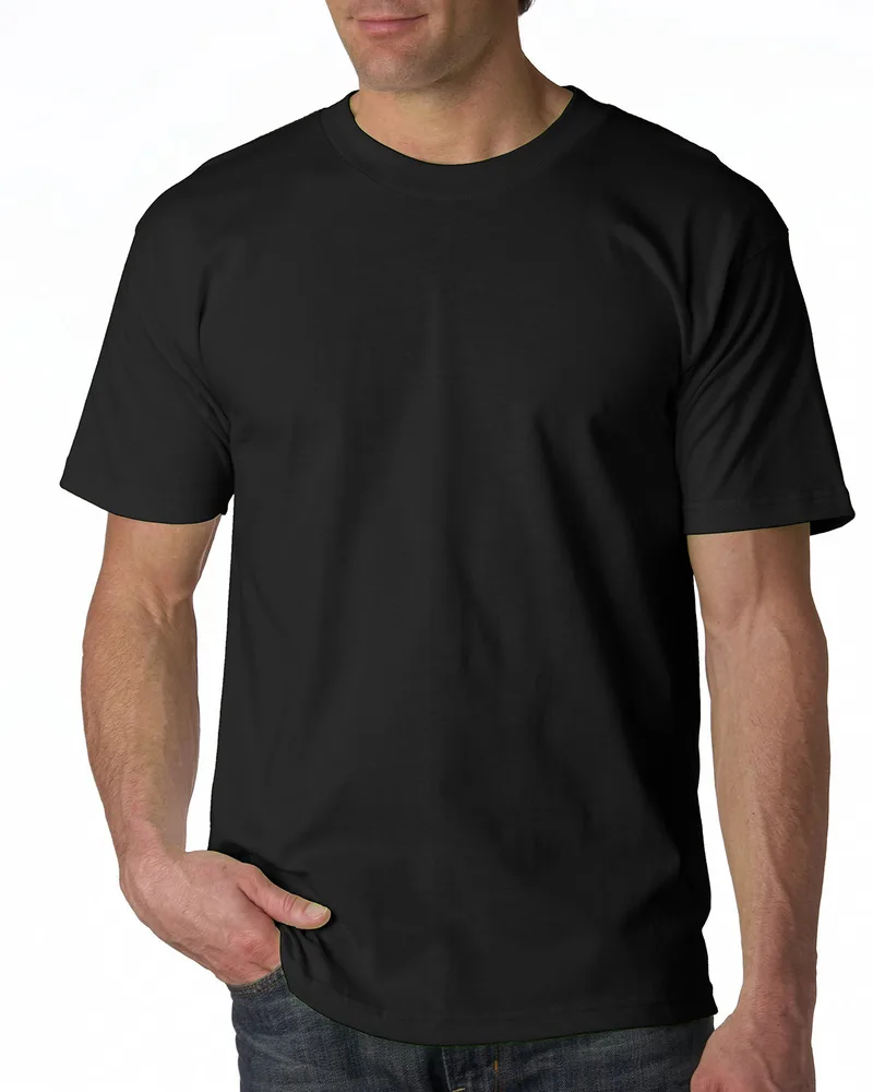 BAYSIDE Unisex USA Made Heavyweight T-Shirt view 3