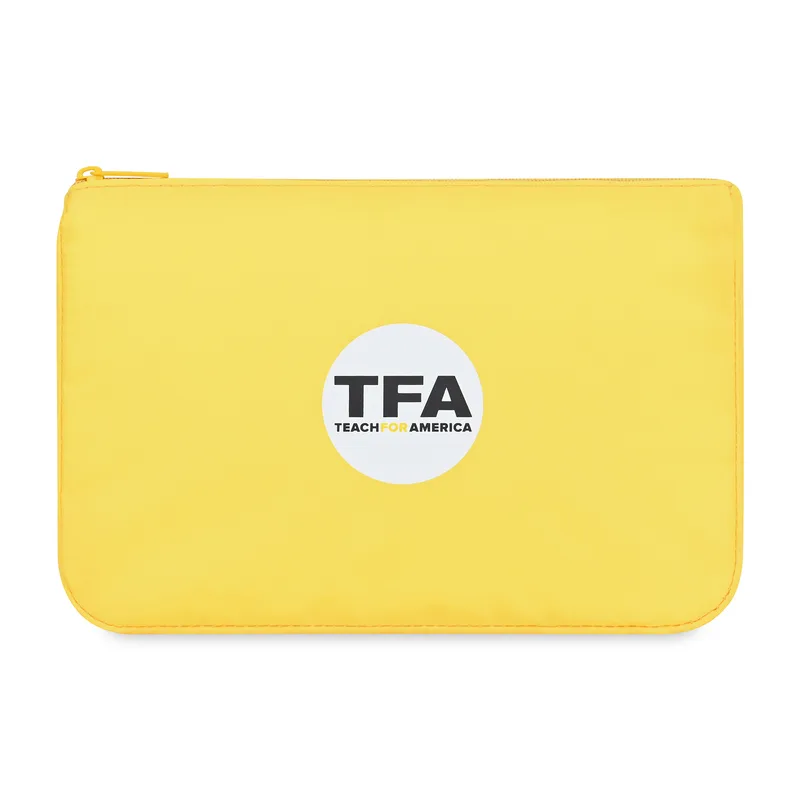 Arlo rPET Zippered Pouch - Yellow