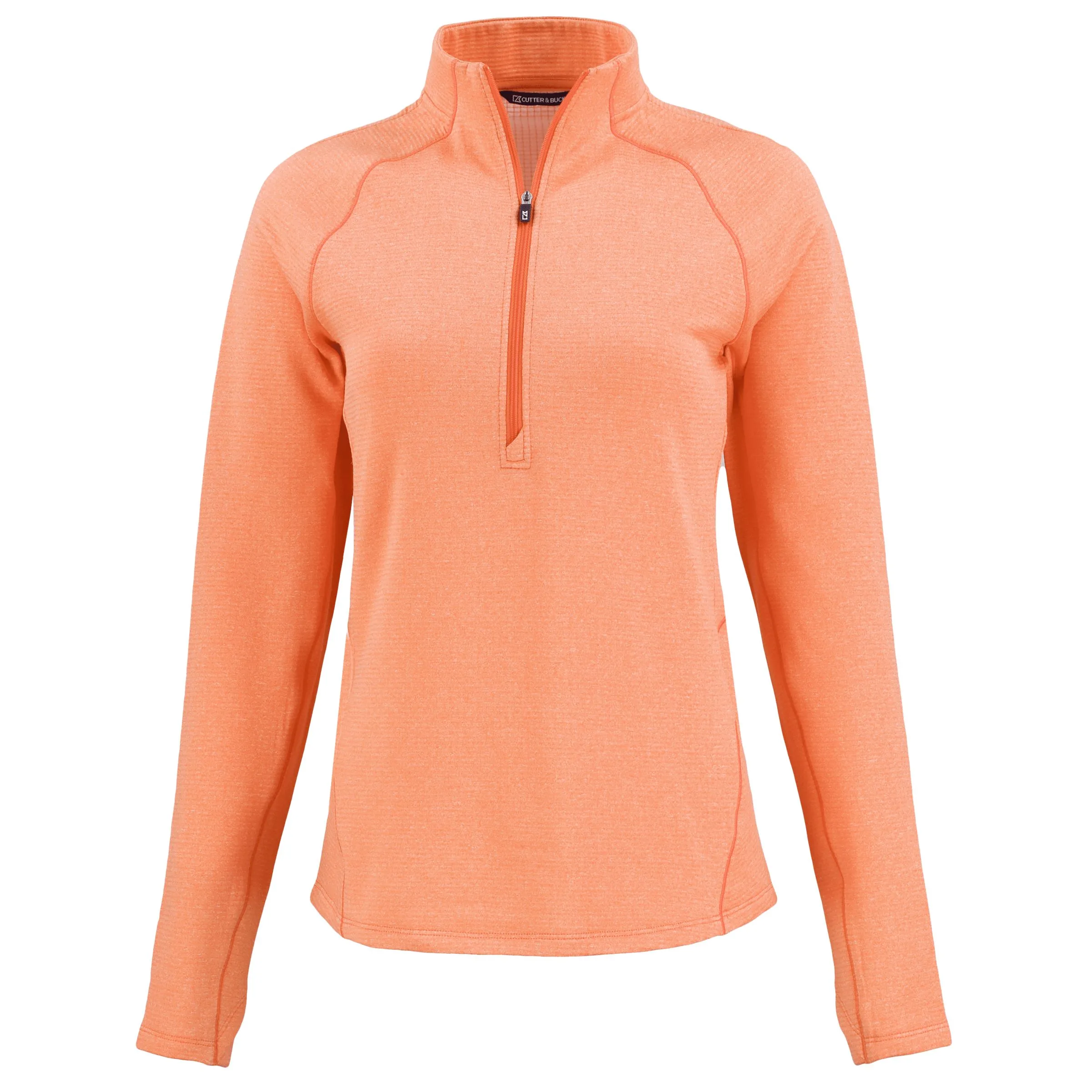 Cutter & Buck Peshastin Eco Fleece Recycled Womens Half Zip Pullover view 3