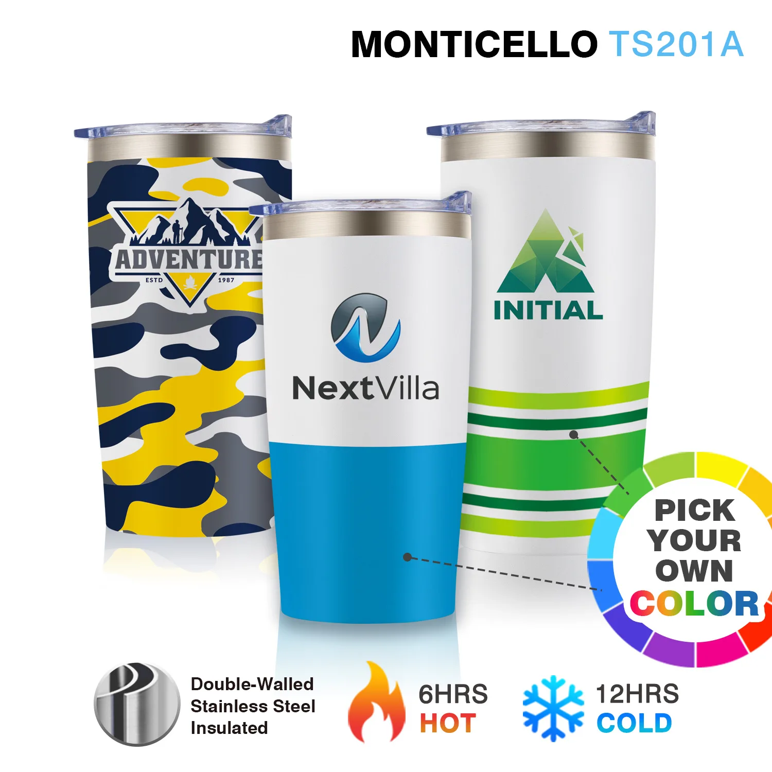 20. Oz. Monticello Tumbler