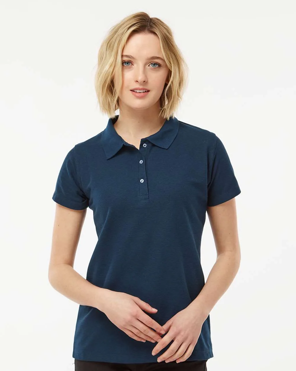 Tultex® Women's 50/50 Sport Polo Shirt view 6
