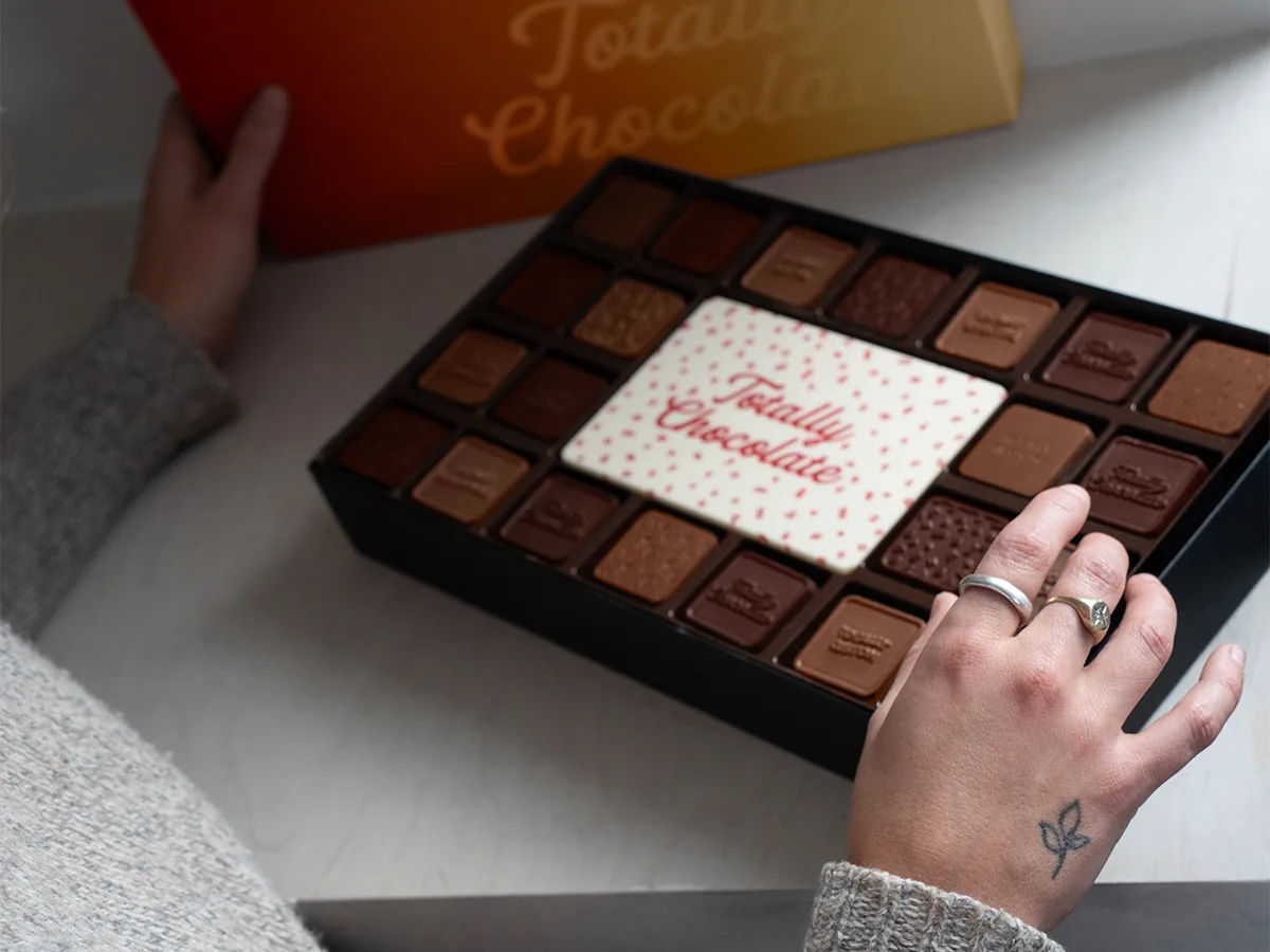 90-Piece Grand Chocolate Gift Set with Luxury Custom Packaging view 4