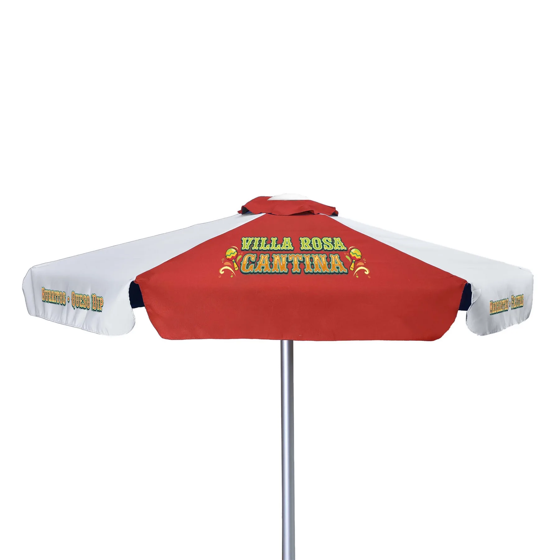 7' Market Umbrella Kit With Valance (6 Imprints) view 5