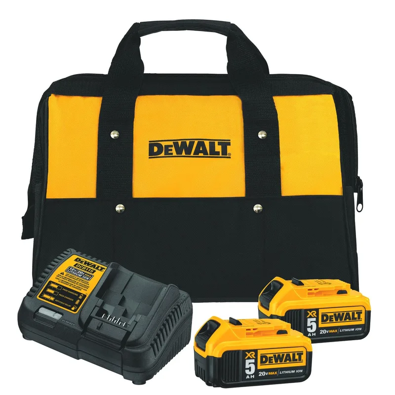 DeWalt 20V Max Xr Lithium Battery And Charger Kit
