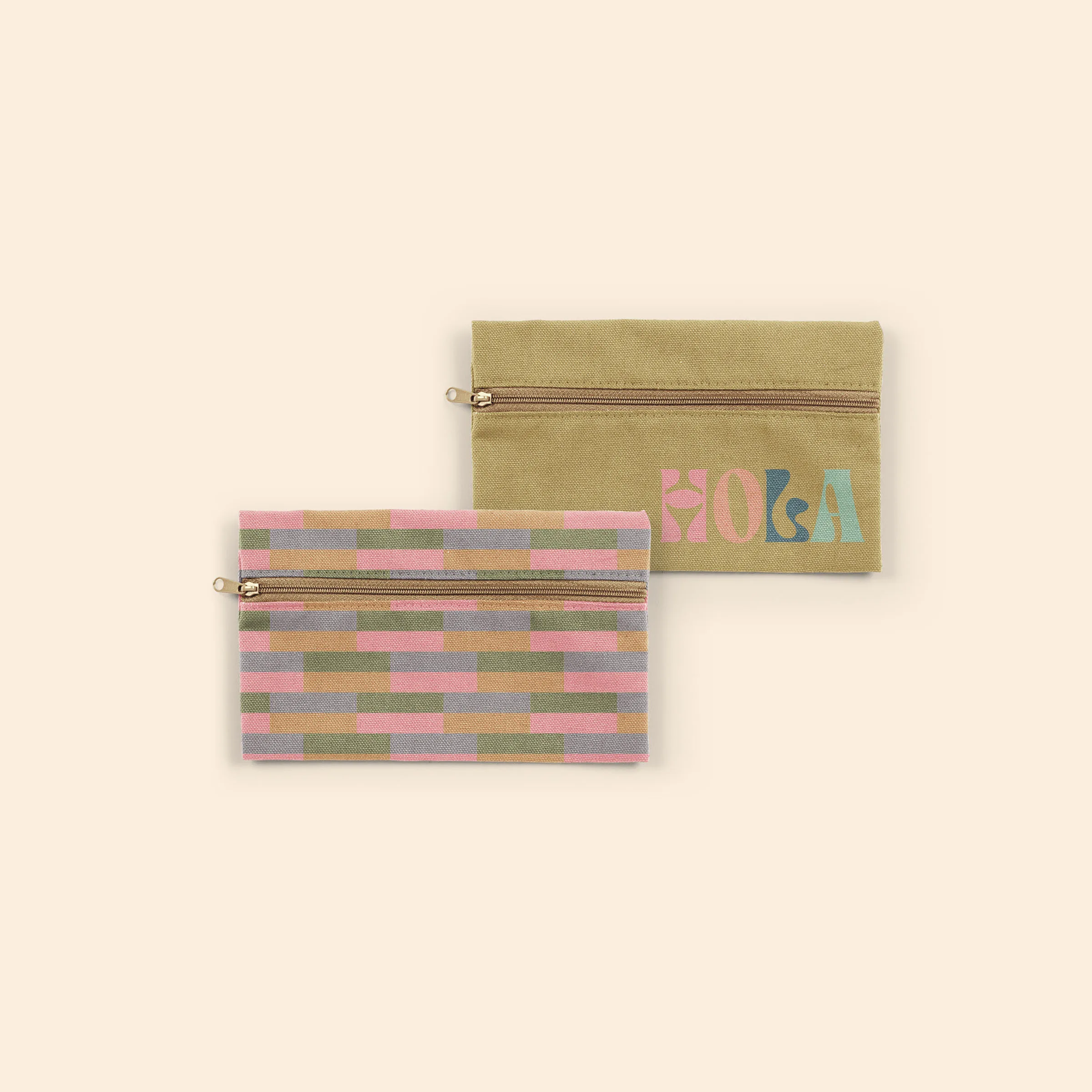Zip Front Pouches - 4cp Pigment Dyed Canvas view 2