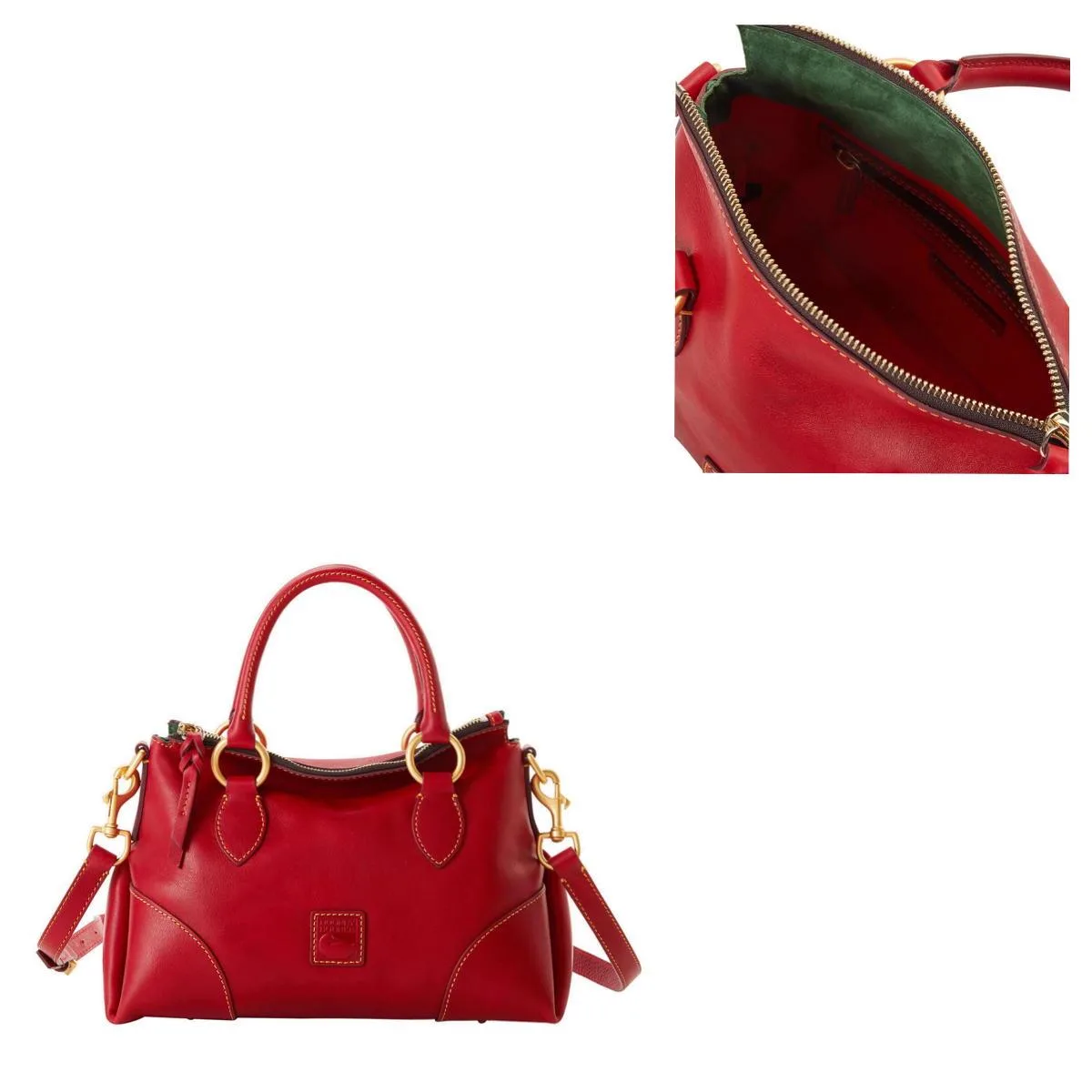 Dooney & Bourke Florentine Red Satchel 30