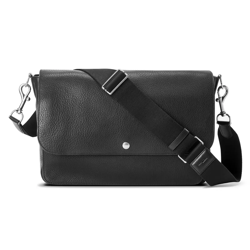 Shinola Canfield Relaxed Messenger Bag - Black