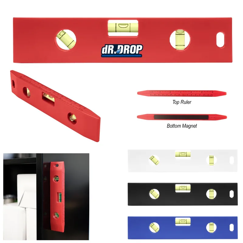 6" Ruler With Level view 2