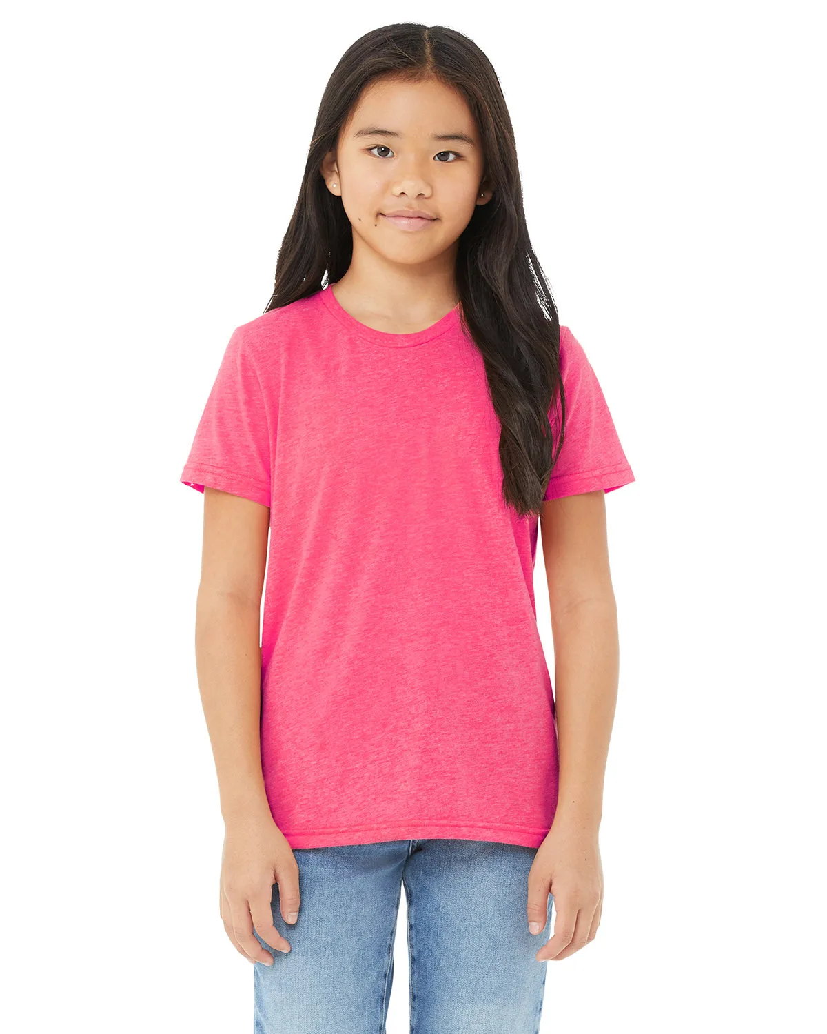 BELLA+CANVAS Youth Triblend Short-Sleeve T-Shirt view 4