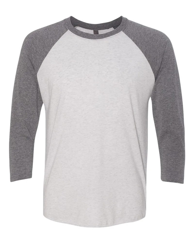 Next Level Apparel® Unisex Triblend Three-Quarter Raglan T-Shirt view 6