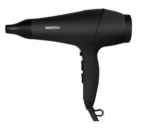 Vivitar® 1875 Watt Ionic Ceramic Tourmaline Black Hair Dryer