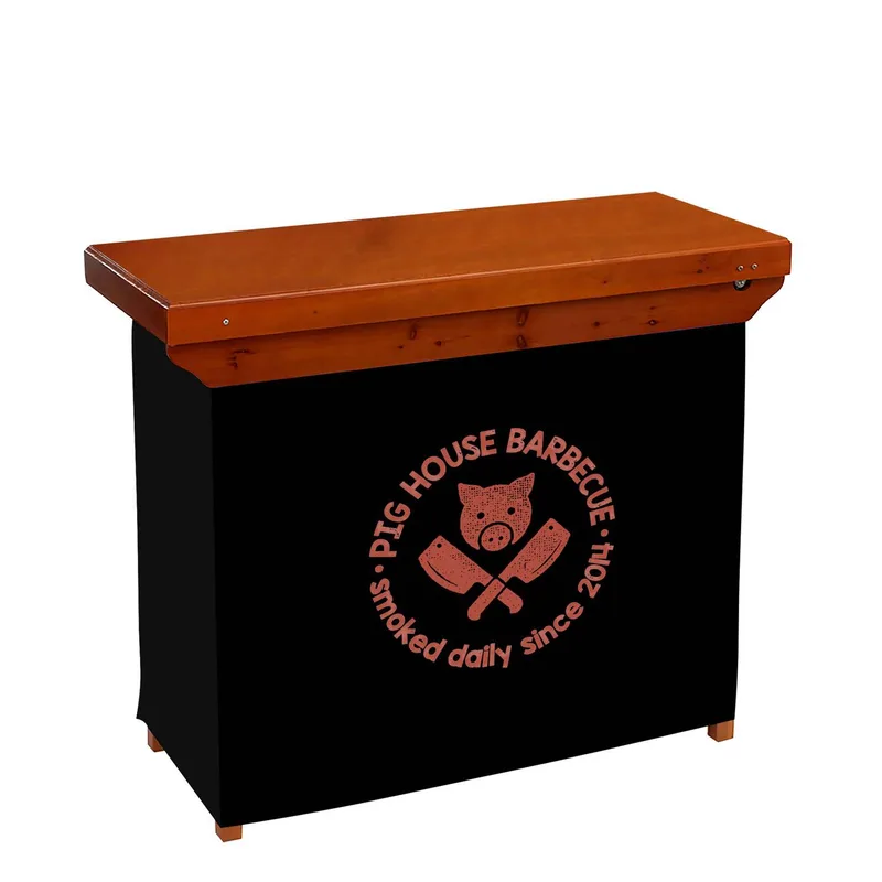 Portable Wood Bar