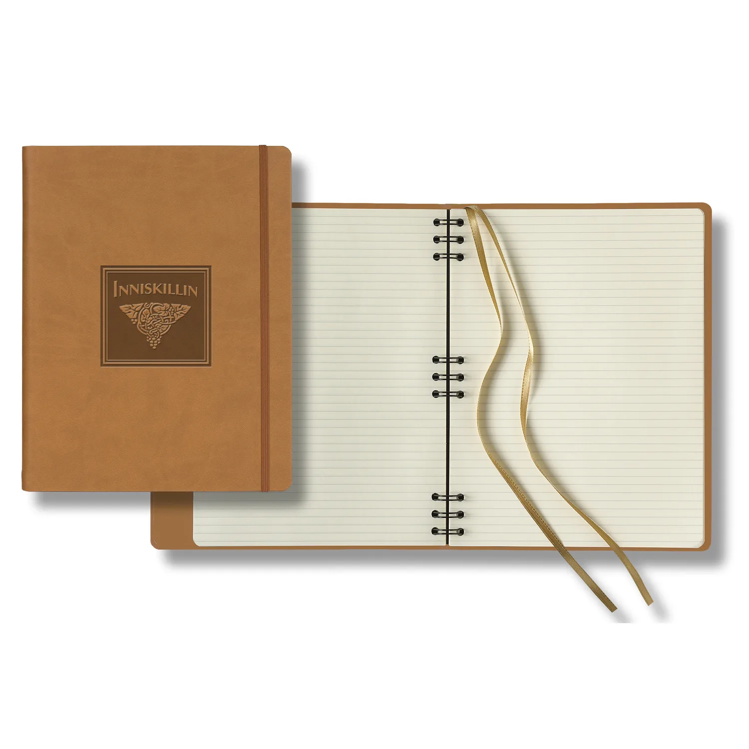 Castelli Tucson Hybrid Grande Lined Ivory Page Journal view 4