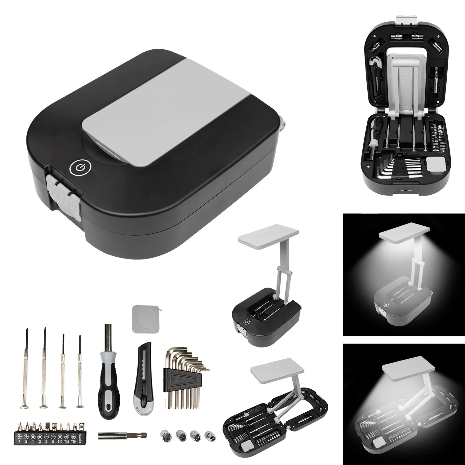 30 Piece Tool Kit With Light view 3
