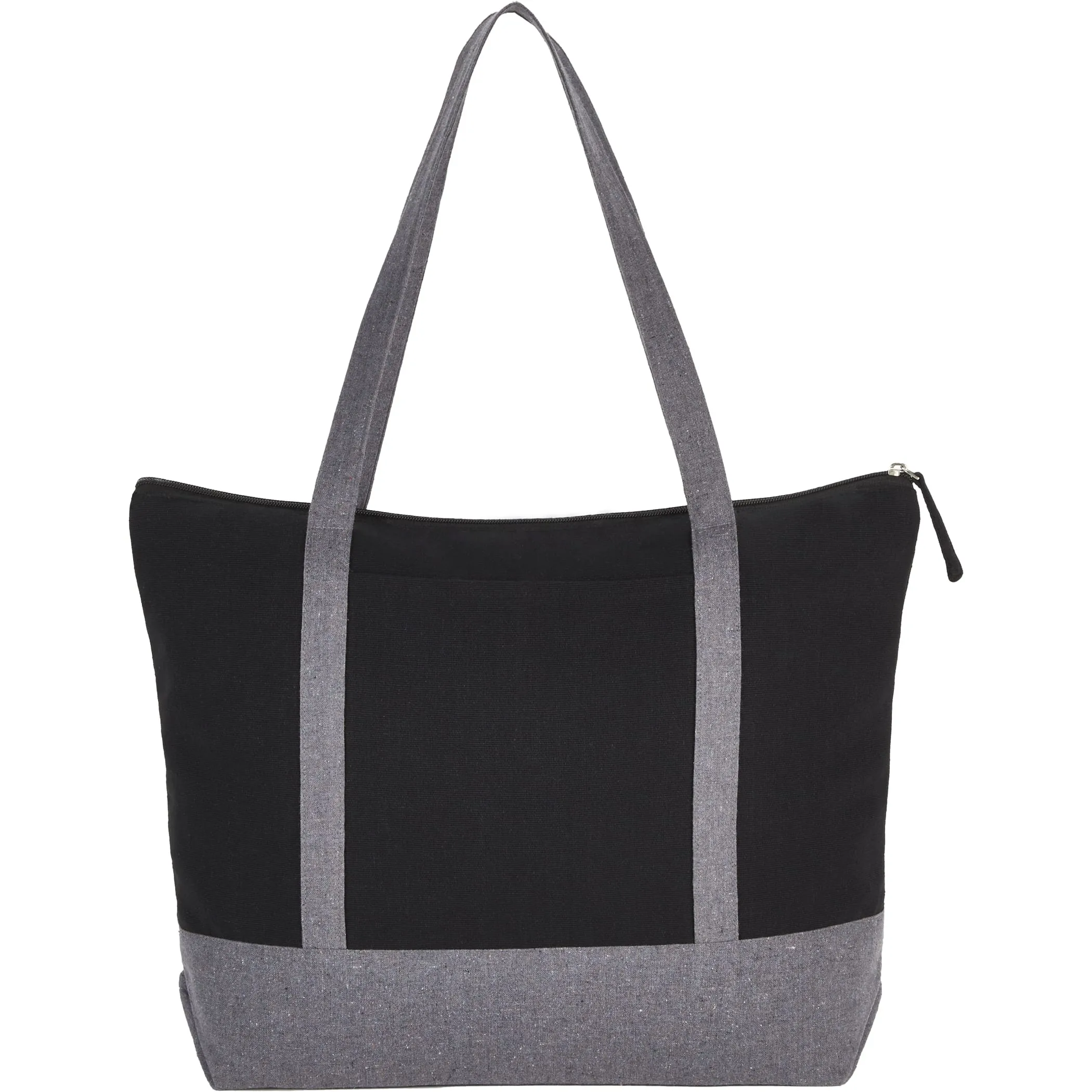 Repose 10oz Recycled Cotton Zippered Tote view 2