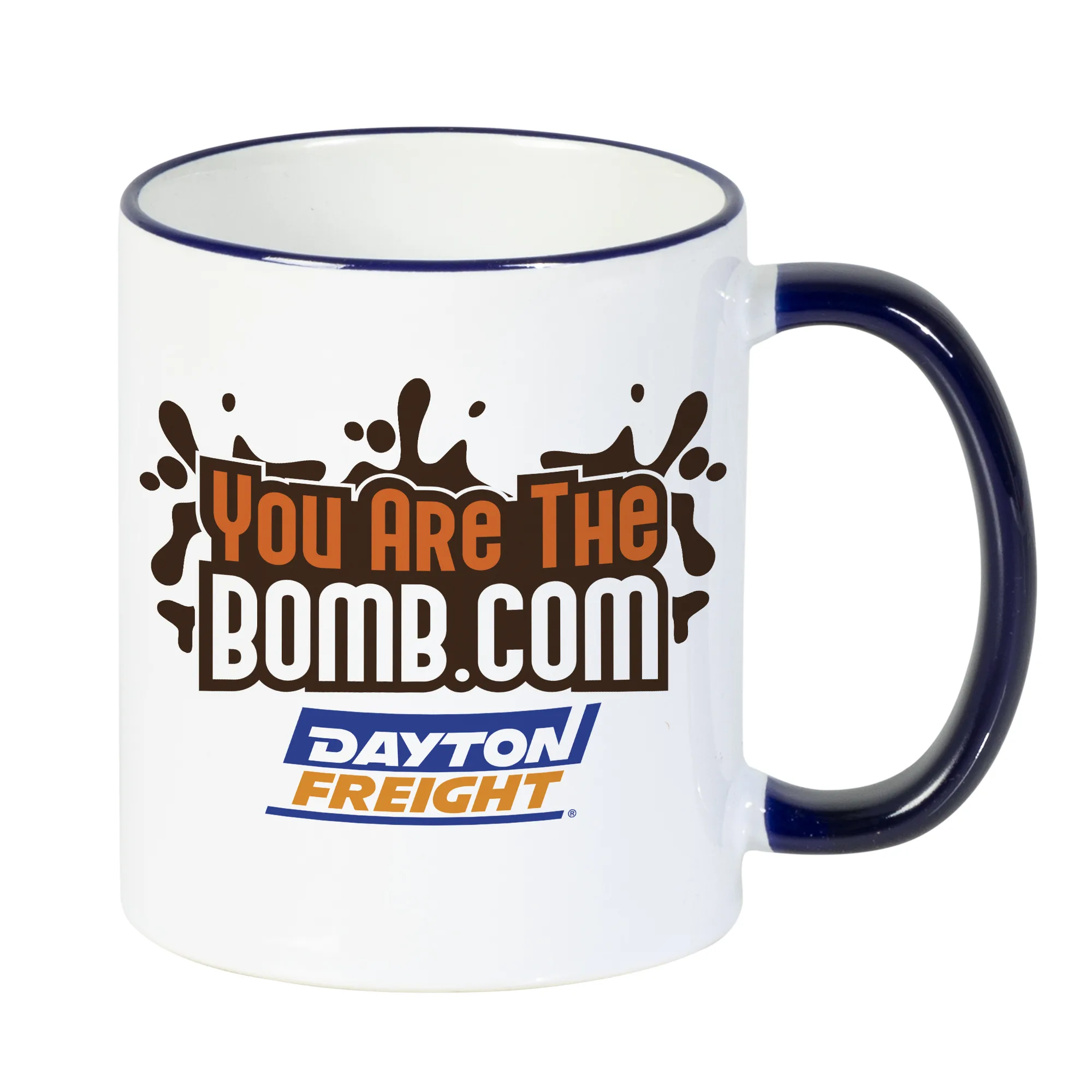 11 Oz. Mug w/Colored Accents - Full Color view 3