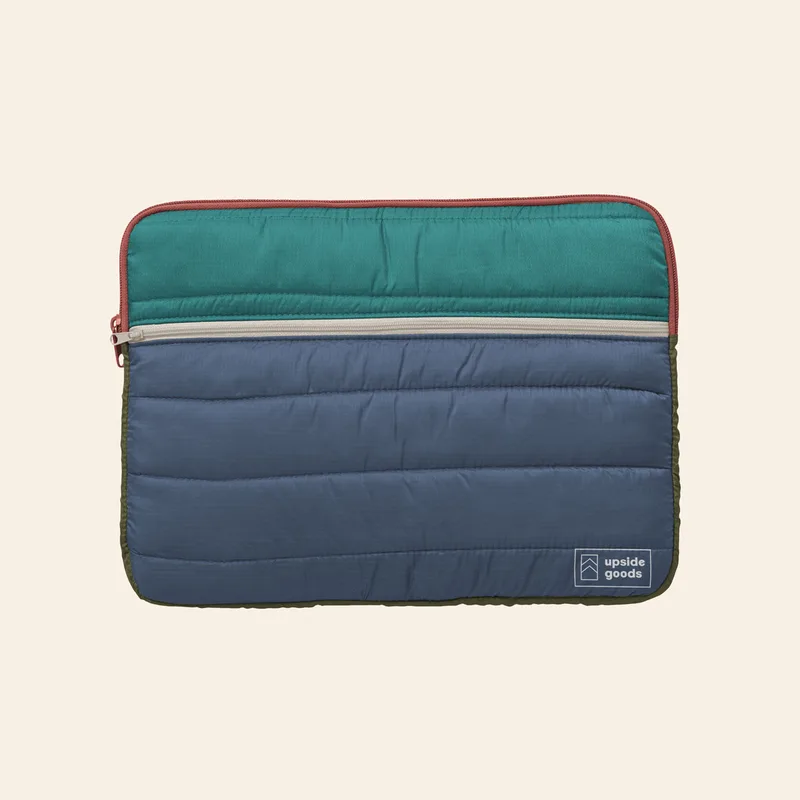 15" Zippered Pocket Laptop Sleeve (Puff Puff) view 2
