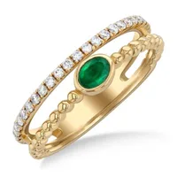 Jilco Inc Emerald Ring - Size 9