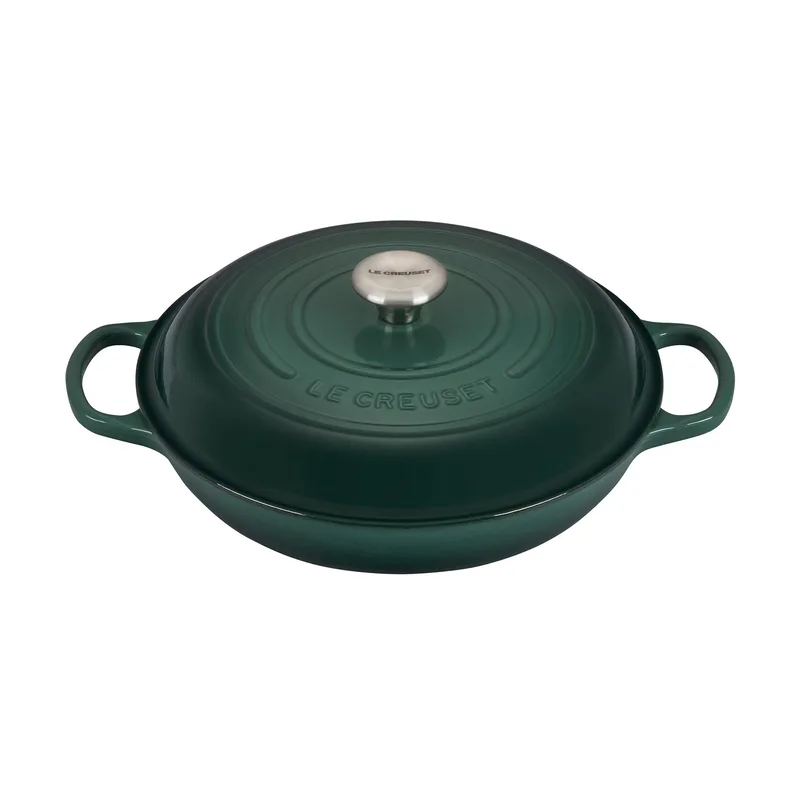 Le Creuset 3.5Qt Signature Cast Iron Braiser Artichaut