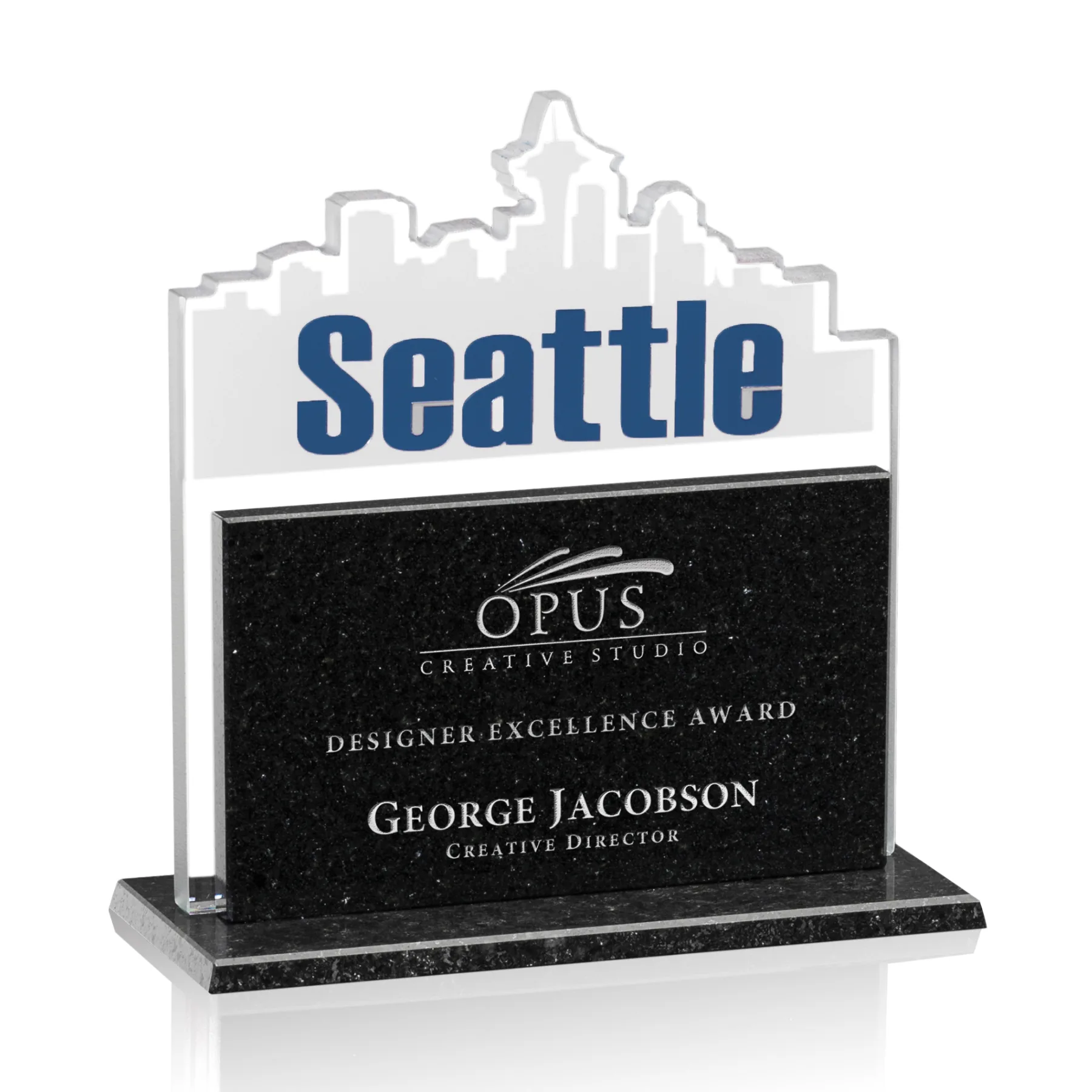 Seattle, 6.5" x 6.625"