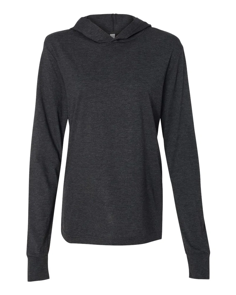 Bella+Canvas® Unisex Jersey Hooded Long Sleeve T-Shirt view 6