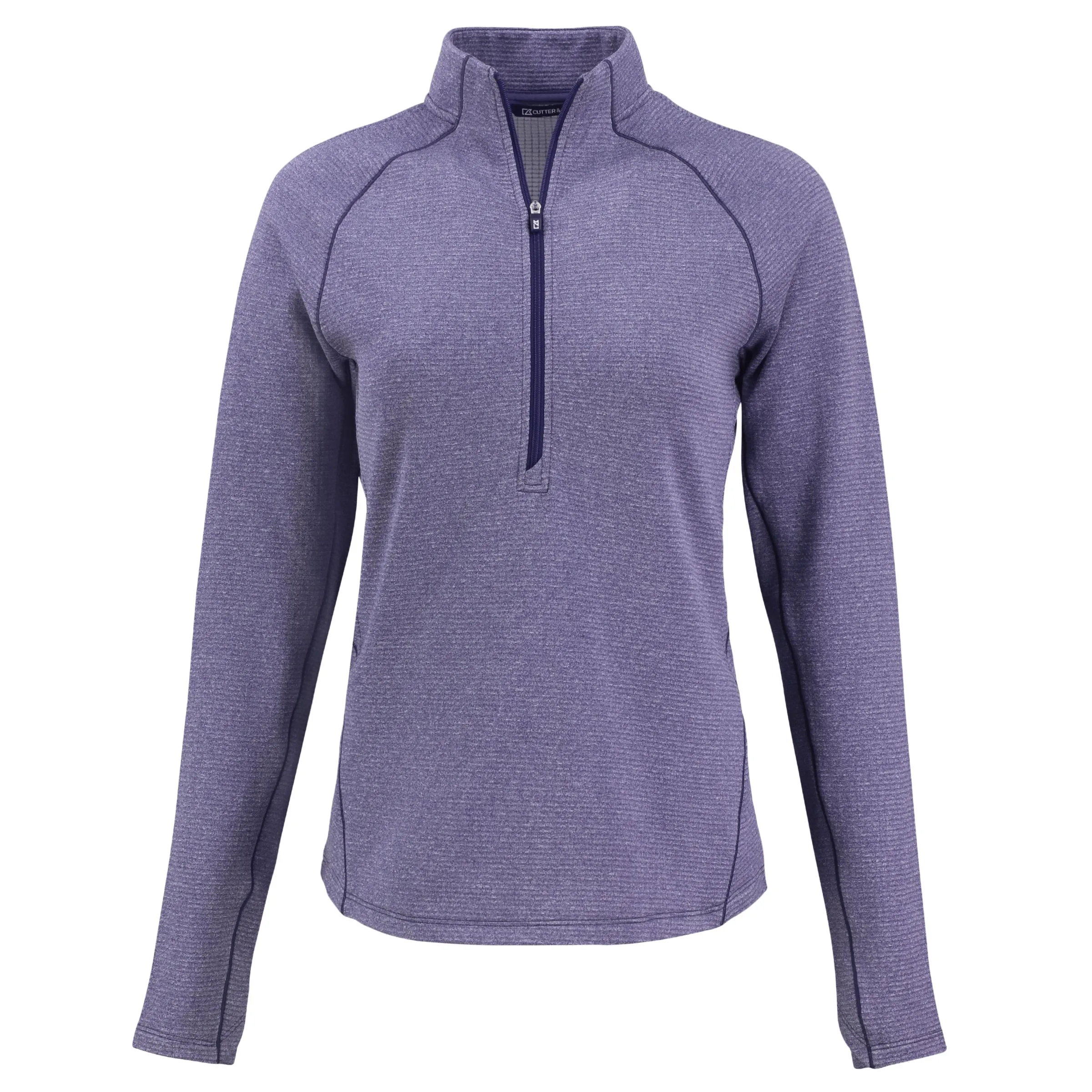 Cutter & Buck Peshastin Eco Fleece Recycled Womens Half Zip Pullover view 4