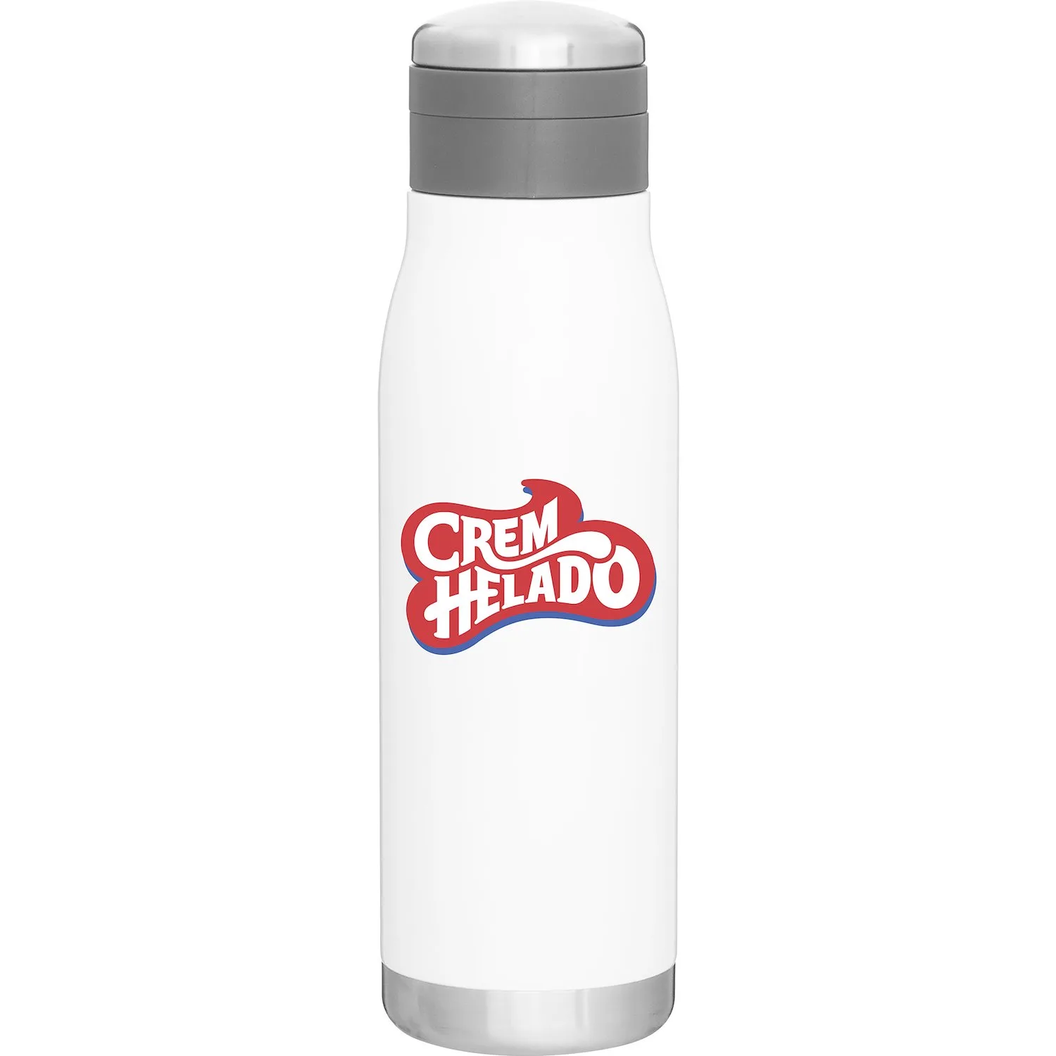 25 oz h2go Lumos Water Bottle (White)