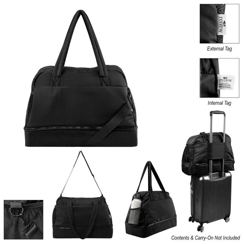 Kyle Rpet Duffel Bag With Drop Bottom view 3