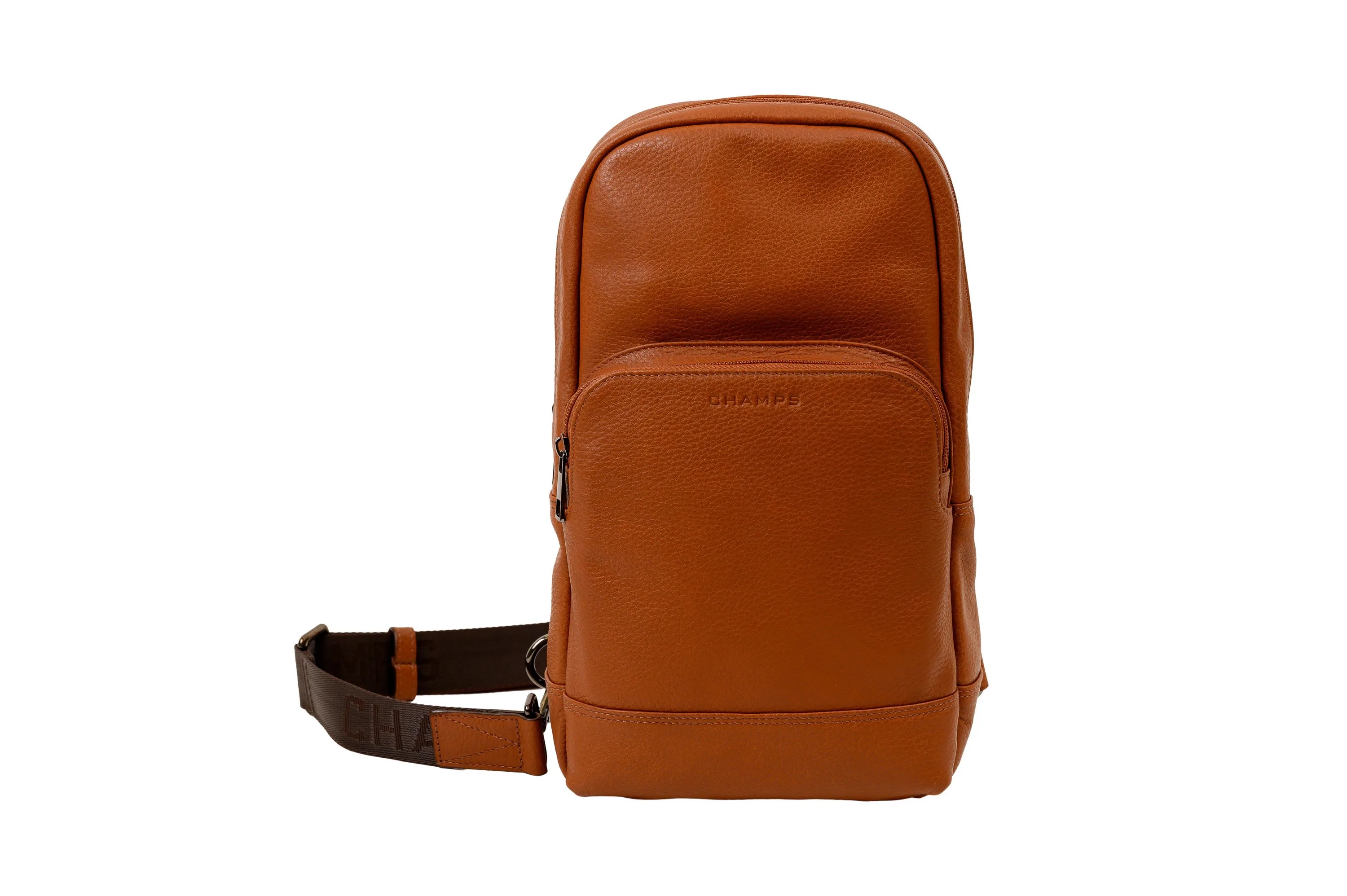 Champs Luggage Onyx Collection Leather Sling Bag Size One Size