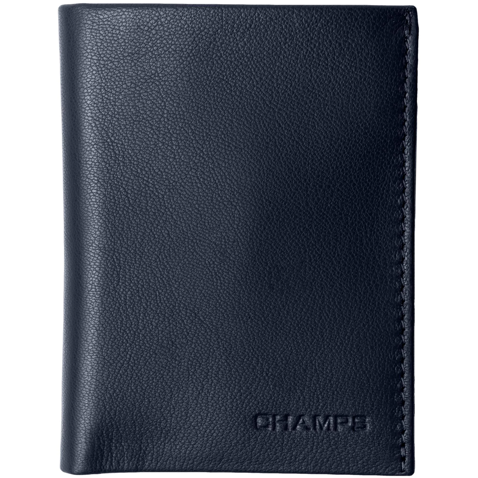 Champs Luggage Navy Slim Sleeve Cardholder Wallet Size 3.5"X4.25"X0.5"