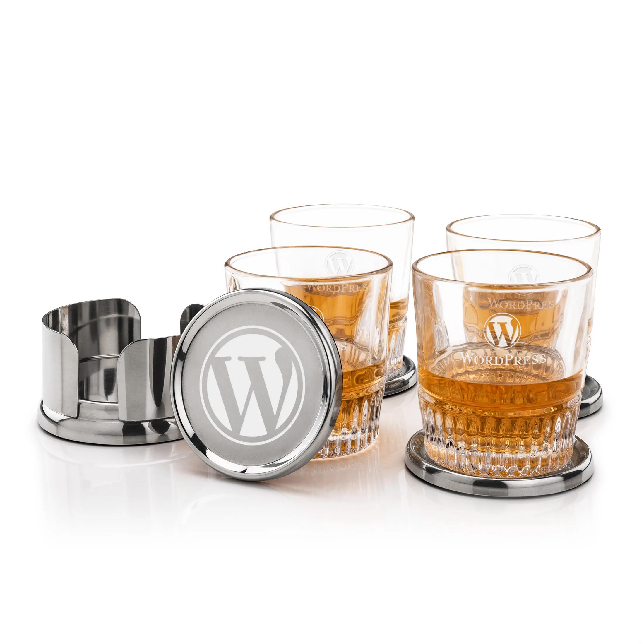 Baldoni Coaster Set, Laser Engraving