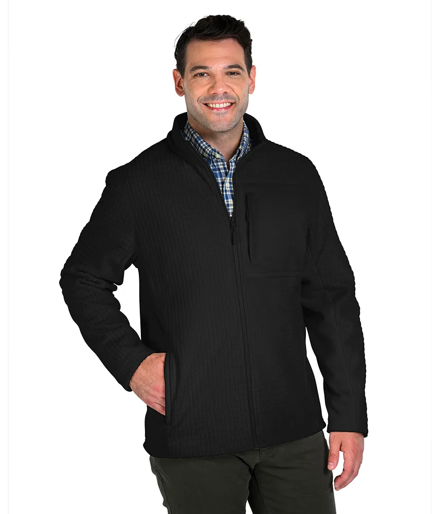 Men's Terrain Textured Fleece Jacket view 2