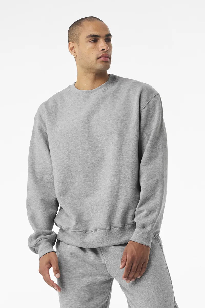 BELLA+CANVAS® Unisex 10-Ounce Heavyweight Crewneck Sweatshirt view 2