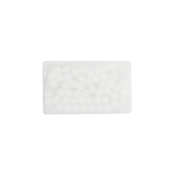 Peppermint Flavored Mints in 3" Business Card Style Dispenser view 3