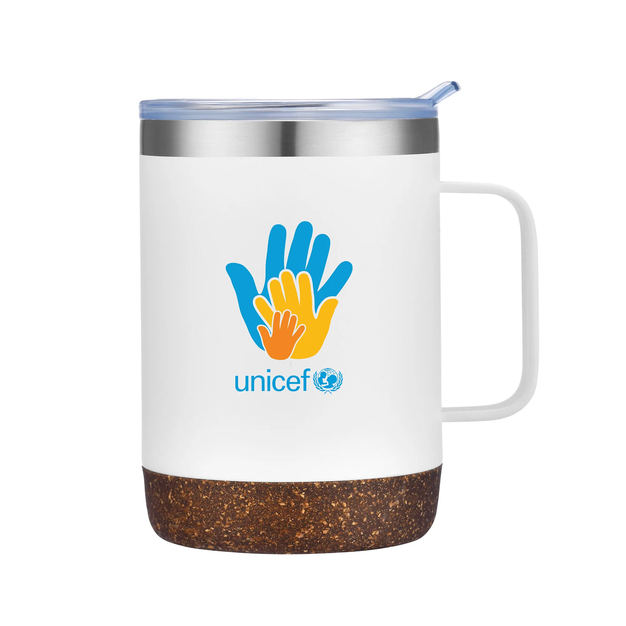 12 oz. Vacuum Mug with Cork Bottom view 5