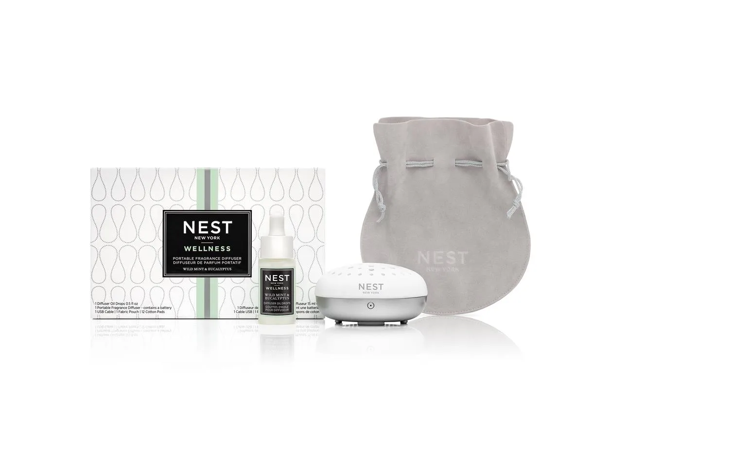 NEST Fragrances Portable Diffuser Set