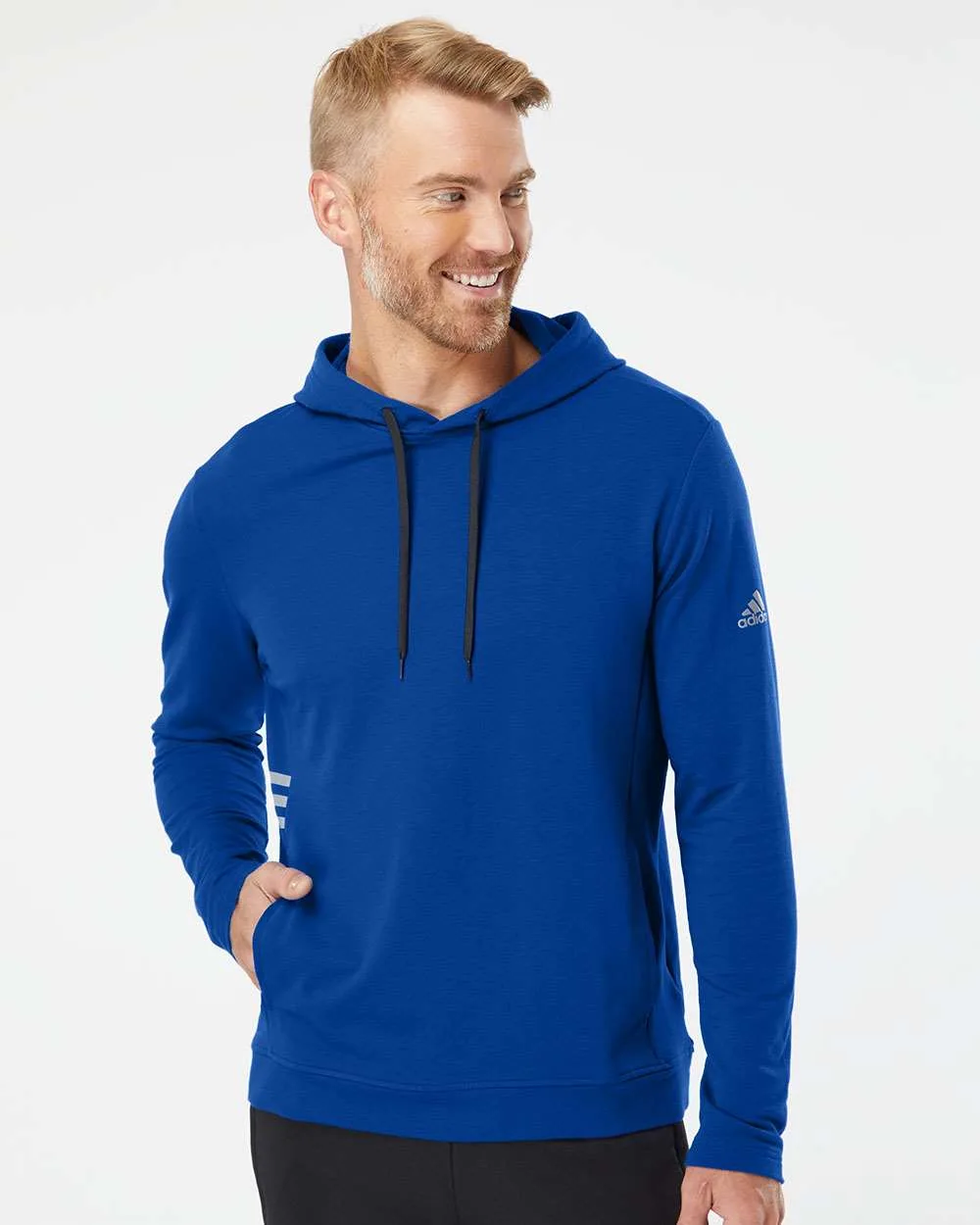 Adidas® Lightweight Hooded Sweatshirt view 4