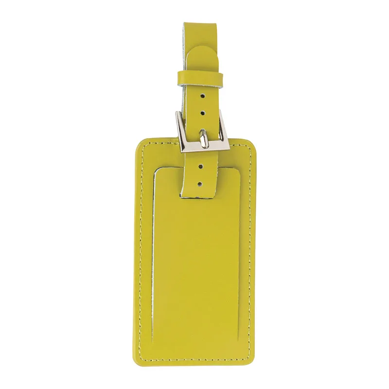 Fragolino Leather Luggage Spotter Tag view 2