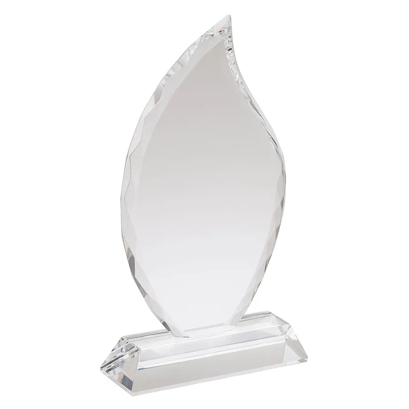 Fiamma II Large Crystal Flame Award view 2