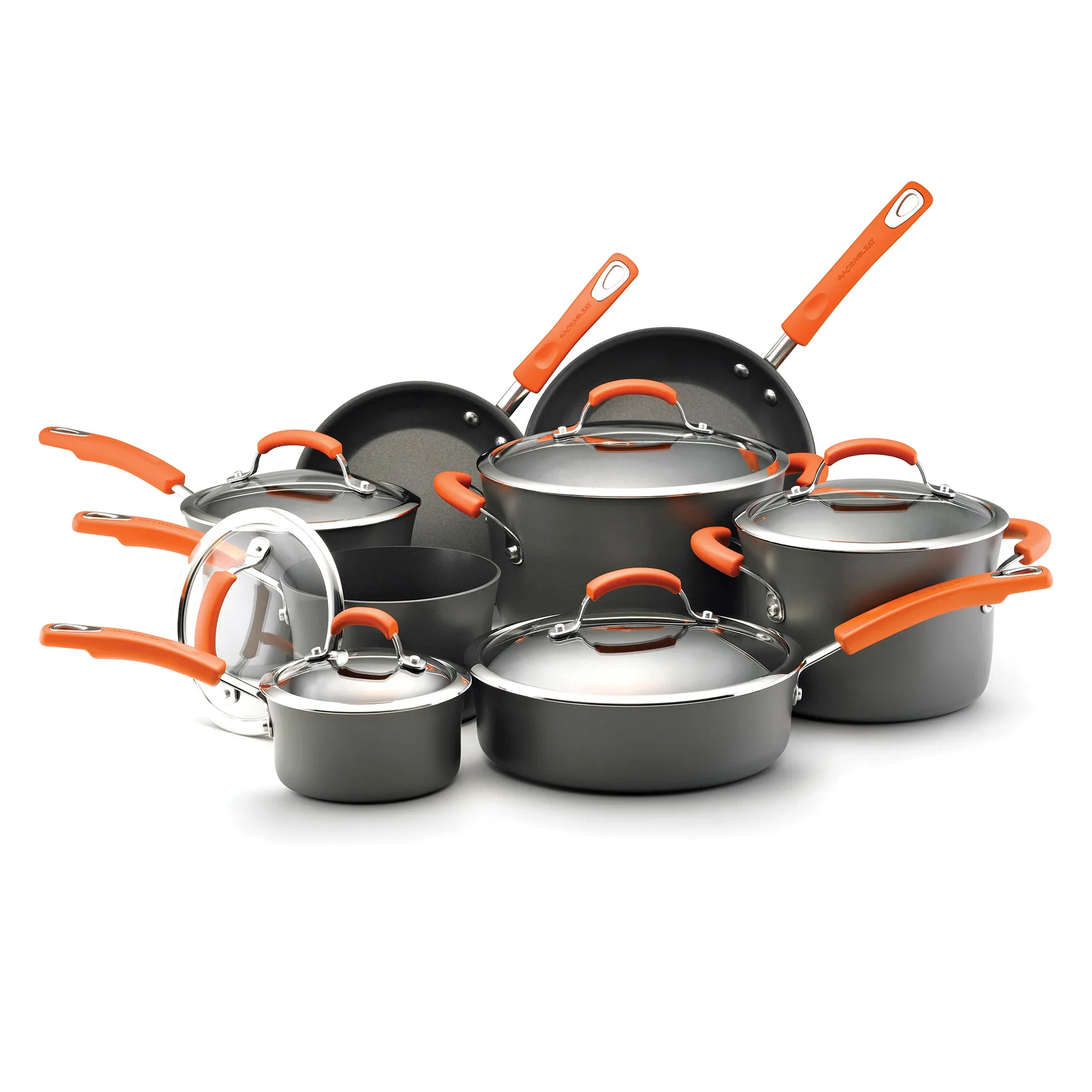 Rachael Ray 14Pc Hard Anodized Ii Cookware Set